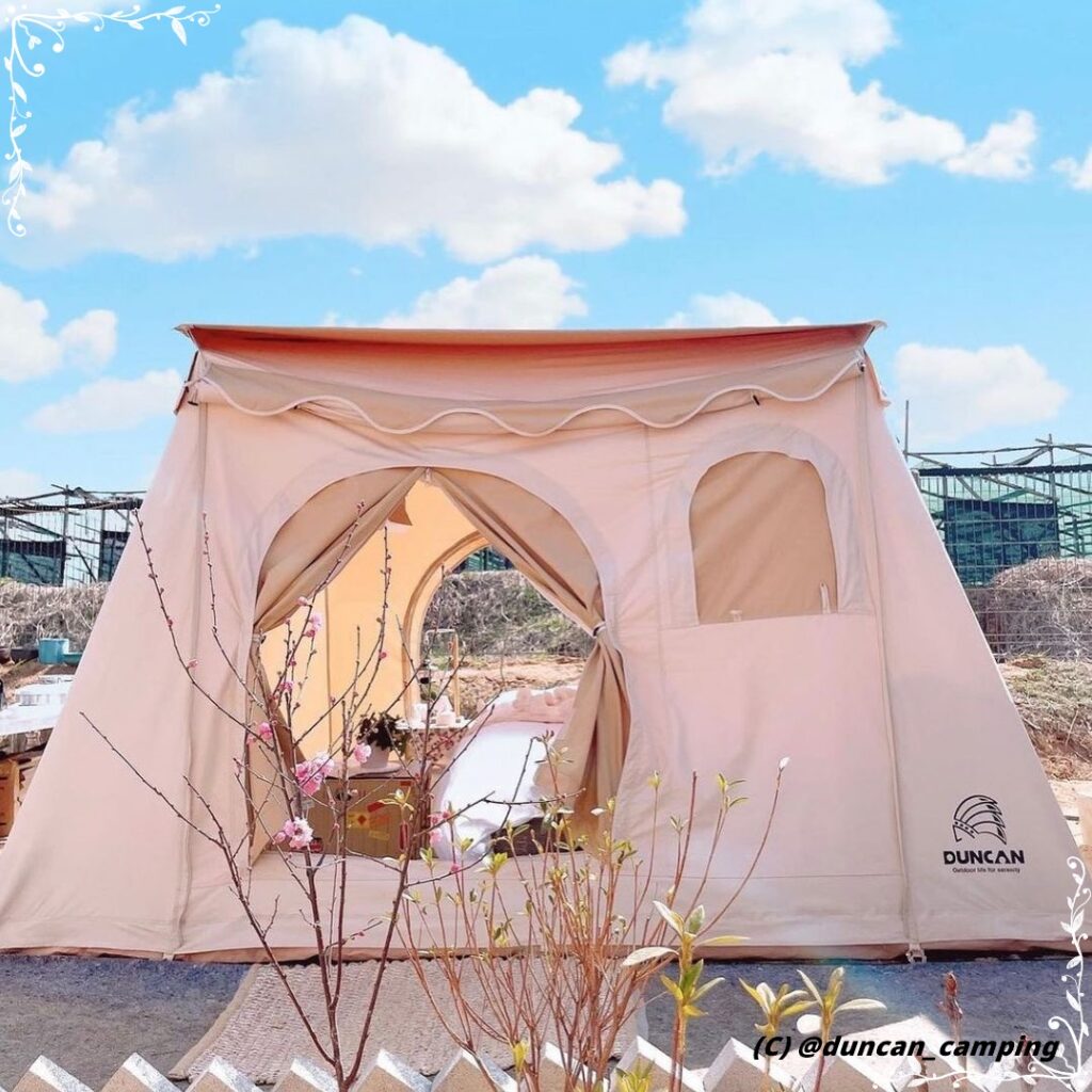 注目中】韓国ガーリー系キャンプブランド「DUNKAN Camping」 | Emon